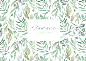 Ein Männlein steht im Walde - Grün