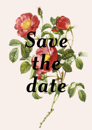 Adam und Eva - Save the date