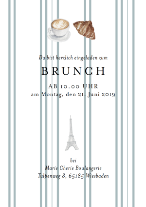 Brunch in Paris