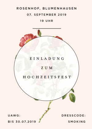 Adam und Eva - Hochzeitsfest