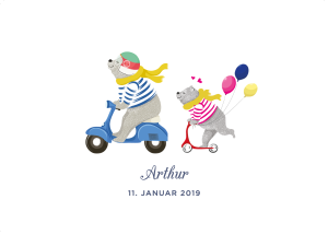 Brüderchen und Schwesterchen - Blau