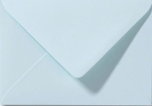 Briefumschlag Hellblau