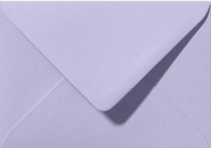 Briefumschlag Lavendel